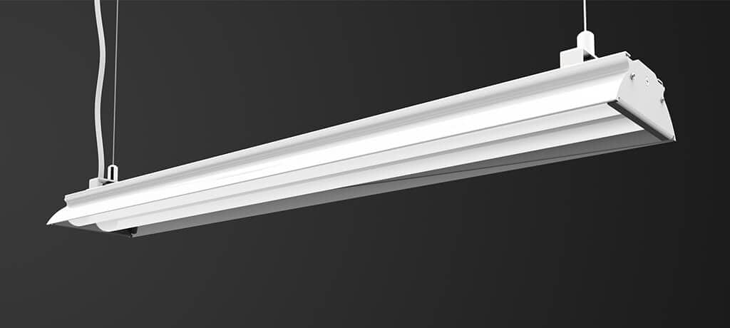 led linear light suspension mount 