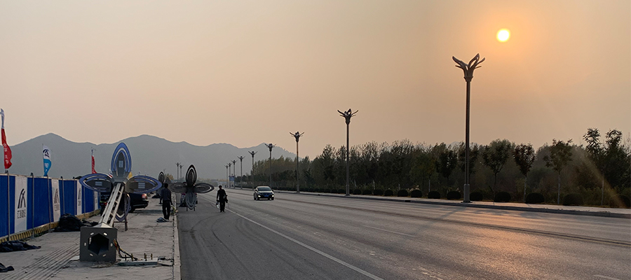 solar LED street light