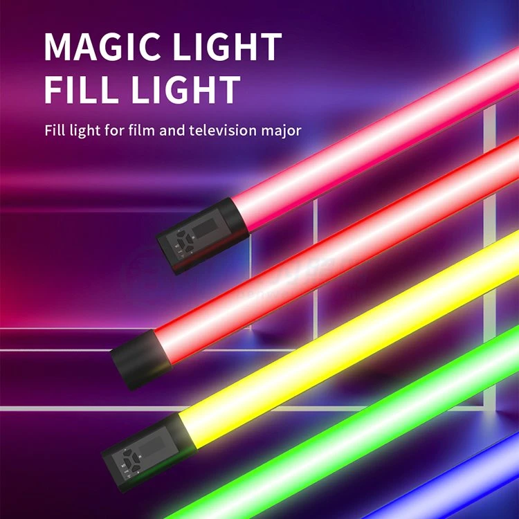 Luz LED RGBW para fotografia