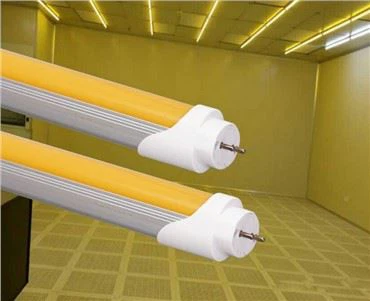 Lâmpada tubular amarela LED sem UV T 8 600 mm 900 mm 1200 mm 1500 mm
