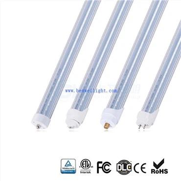 Luminária fluorescente de 8 pés com pino único
