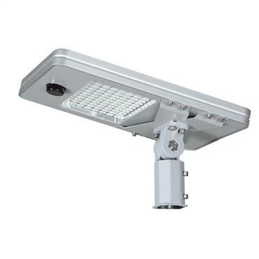 Lâmpada de rua solar integrada