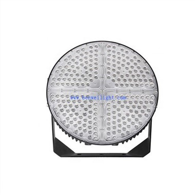 Campo de futebol LED com luzes