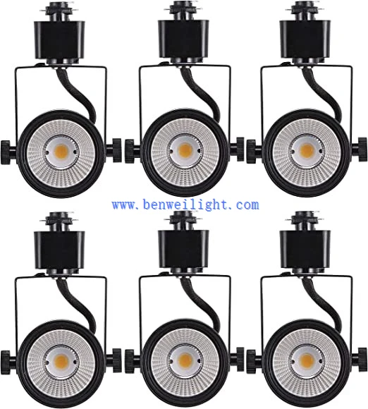Luz de trilho LED regulável de 8 W
