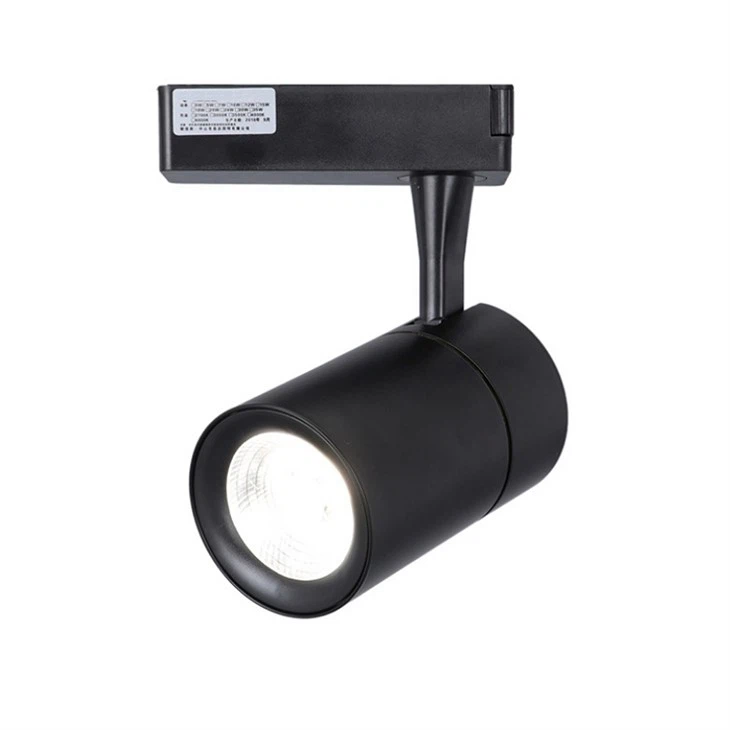 Luz LED comercial para trilhos