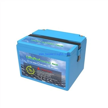 Bateria de motor de pesca de lítio 24V 50Ah