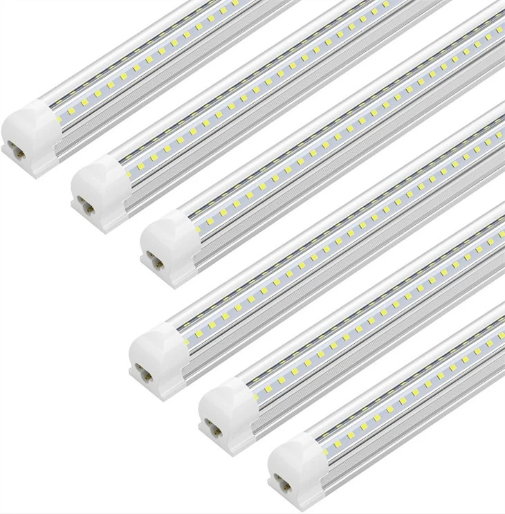 Tubo de luz T8 em forma de V