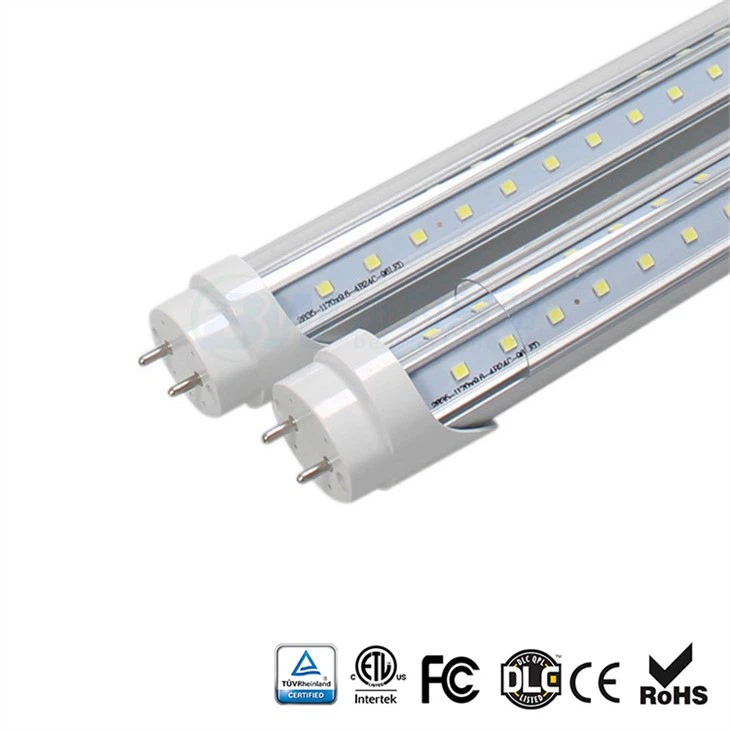 Luzes LED em forma de V