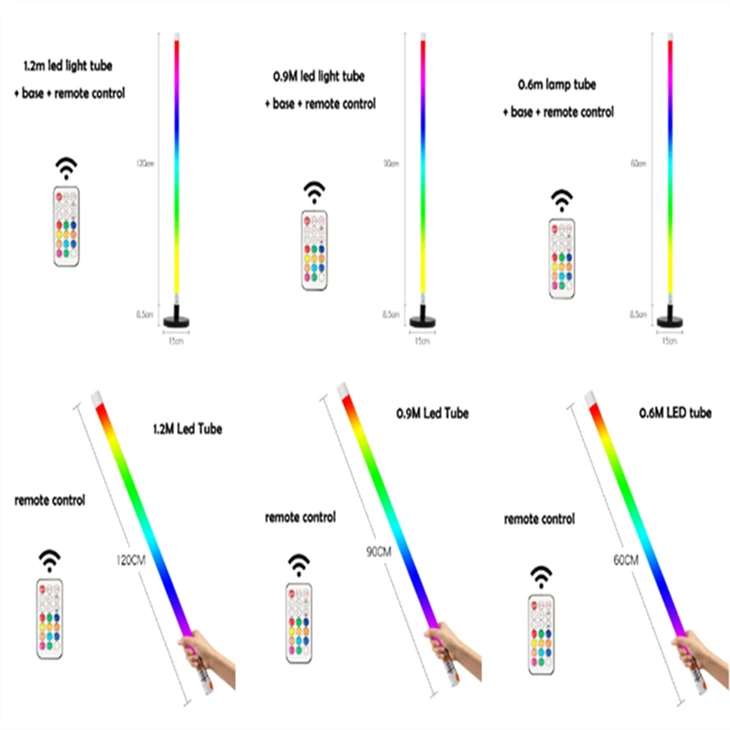 Neon Tube RGB Lamp (16 Colors) - 60 cm Multi-color manufacturers