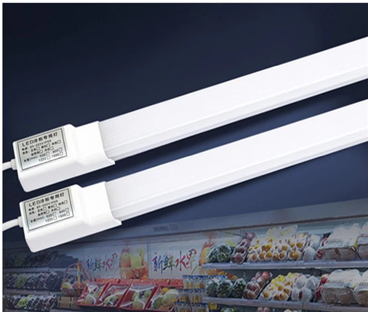 Tubo LED à prova d'água de 1200MM para freezer