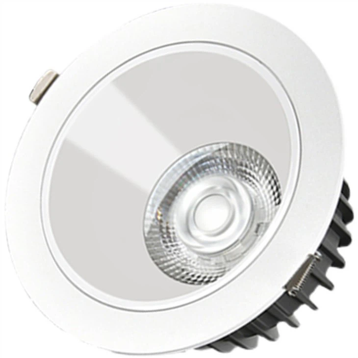4 X MiniSun-downlights IP65 para banheiro com classificação anti-fogo em cromo