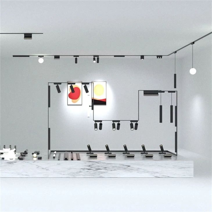 48V Magnetic LED Track Light - Ultra Slim, Smart Tuya Compatible high quality