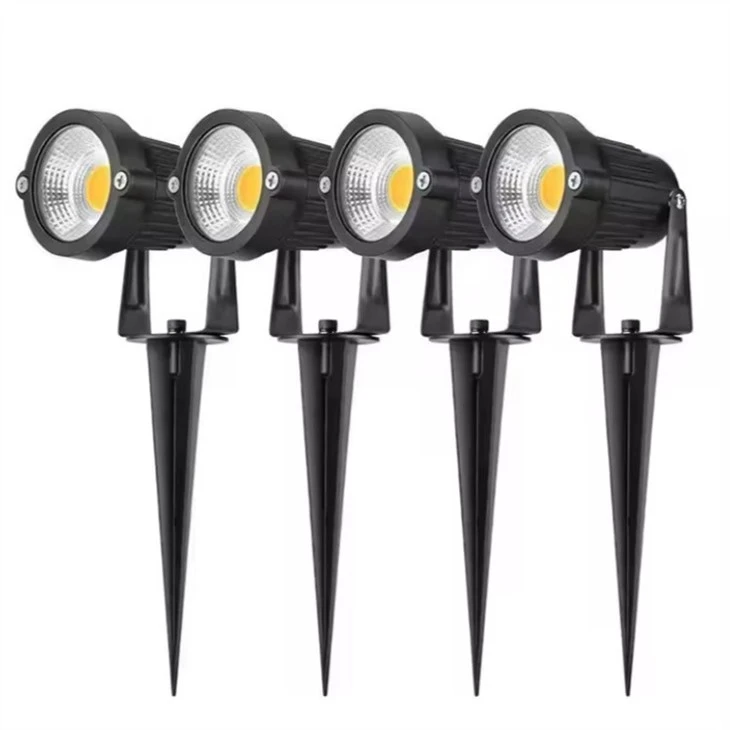 240v garden spike lights
