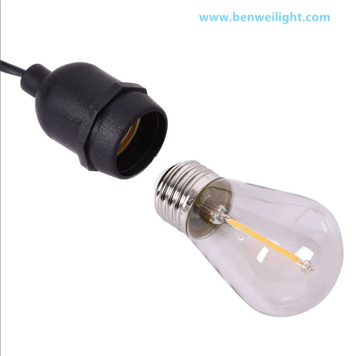 Luzes de corda LED para exteriores IP65 - Luzes de corda de jardim multicoloridas