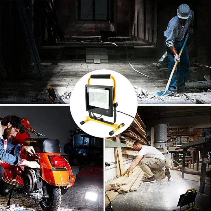 portable flood light rechargeable