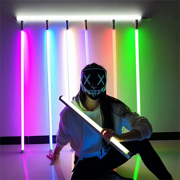 Lâmpada Neon Tubo RGB (16 Cores) - 60 cm Multi-cor