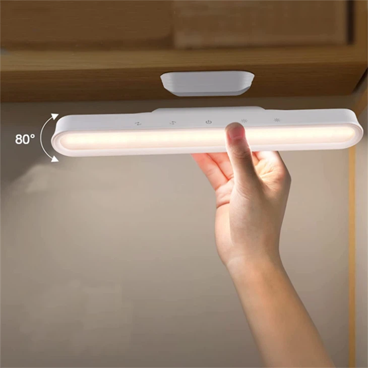 Luz LED recarregável-com controle de toque para armário de cozinha (USB)