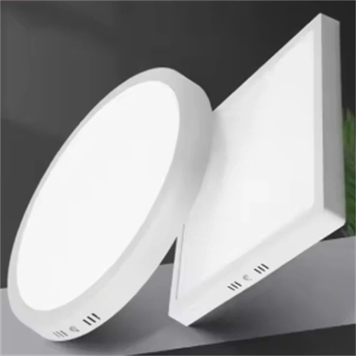 Luzes de teto LED redondas de tela plana