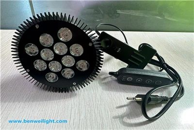 Lâmpada de inspeção UV industrial de 365 nm 12 W - clipe- montagem para detecção fluorescente de precisão