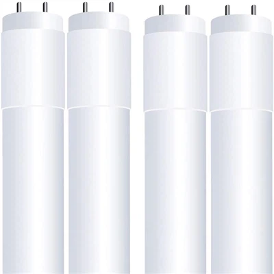 Tubo LED T8 de 4 pés - 32W 3000K Branco Quente Plug & Play