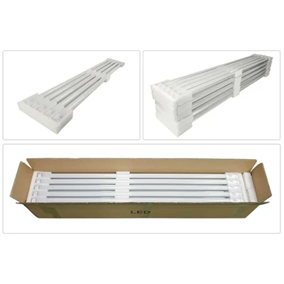 A luz comercial do tubo conduziu tubos lineares claros do diodo emissor de luz 4FT 8FT T5