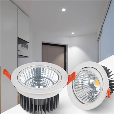 Preço de fábrica 3w 6w 9w 18w 24w 30w 40w Downlight LED ajustável