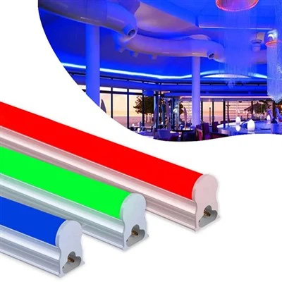 Luz tubular RGB T8 integrada
