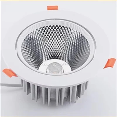 Downlight embutido LED pode iluminar 20W regulável
