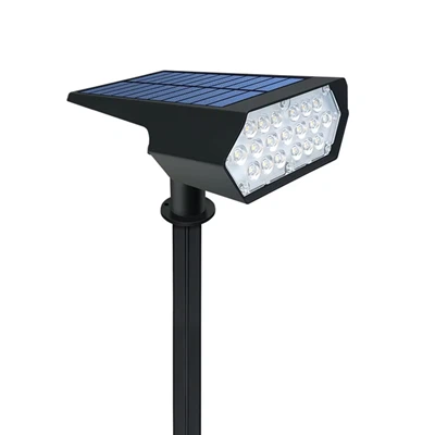 luzes da parede da luz do dia 6500K, luzes exteriores solares para a passagem da entrada de automóveis do jardim