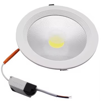 Luz de teto moderna com luzes LED embutidas