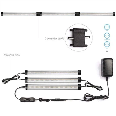 Sensor de movimento e luz de gabinete LED regulável (12V/24V)
