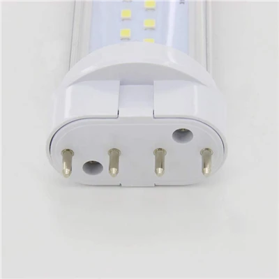 Lâmpada LED 12W 2G11 9,3 polegadas 4 pinos 2G11 base LED retrofit tubo luz 30W substituição CFL