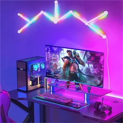 Tubo LED RGB T8 multi- colorido para luzes de estúdio de cenário do Youtube