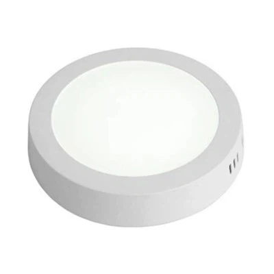 Luz de painel redonda LED montada em superfície 20W