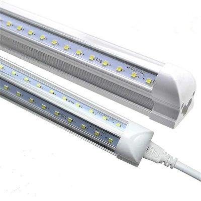 T8 Luzes de loja LED integradas de 8 pés Triac reguláveis