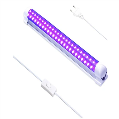 Tubo de luz negra UV T8 - luz LED brilhante para KTV, quarto, festa e decoração